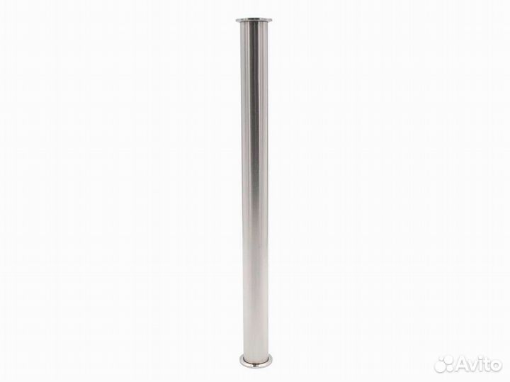 Царга 1,5 дюйма (нержавеющая сталь), 500 мм