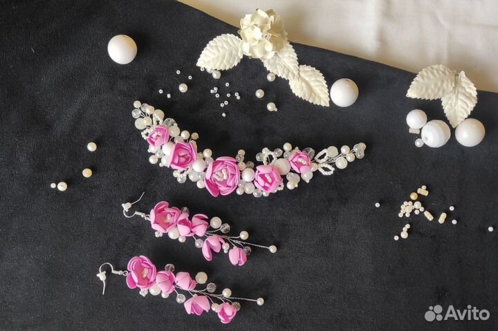Украшения свадебные(на выпускной) новые
