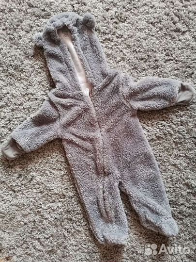 Комбинезон детский с ушками мишка