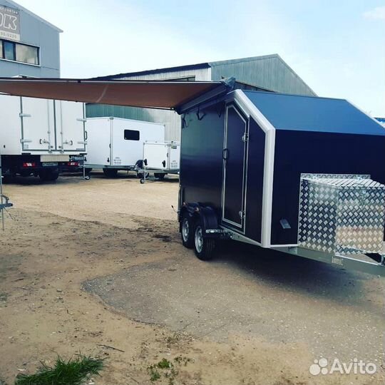 Прицеп Автодом-мото Исток будка