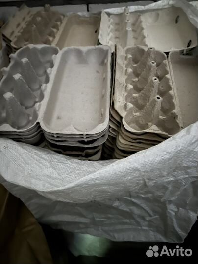 Касеты для яиц (коробки на 10 яиц)