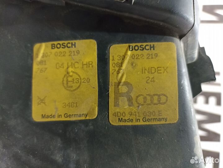 Фара правая Audi A8 D2