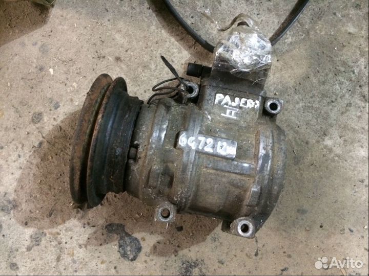 Компрессор кондиционера мицубиси паджеро 2