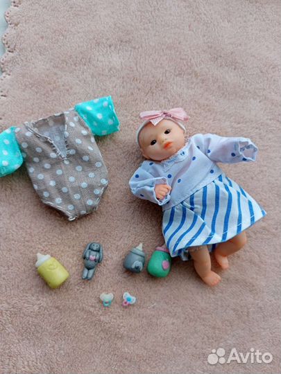 Кукла реборн мини
