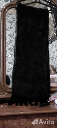 Женский норковый палантин