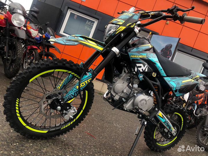 Питбайк Regulmoto seven 125 куб 17/14 В Наличии