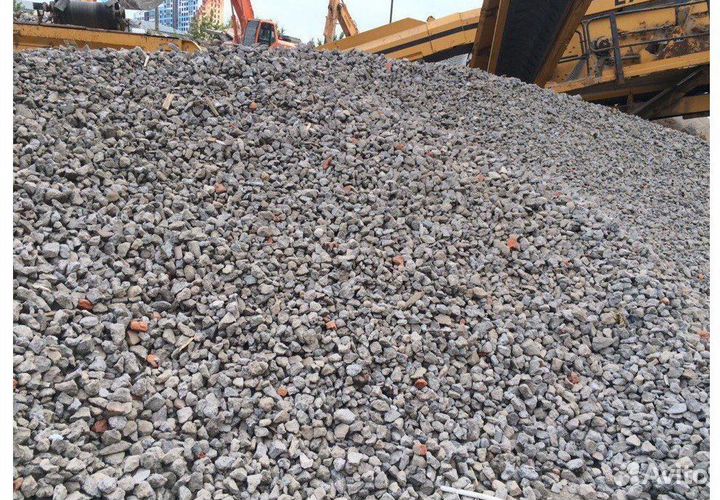 Щебень в мешках