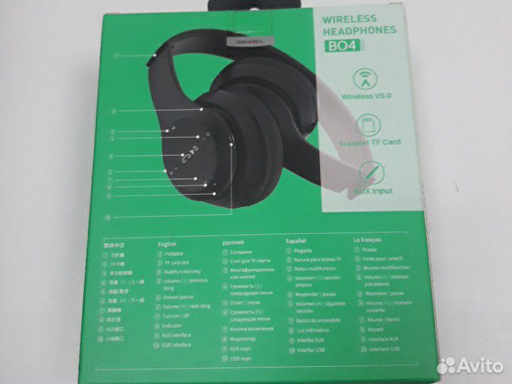 Bluetooth гарнитура borofone BO4 Charming Rhyme