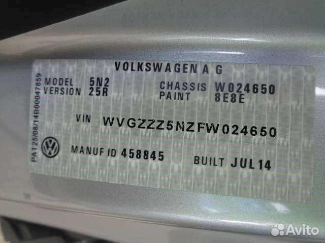 Разбор на запчасти Volkswagen Tiguan