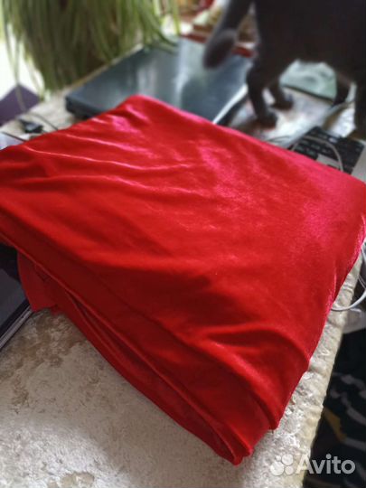 Отрез ткани бархат