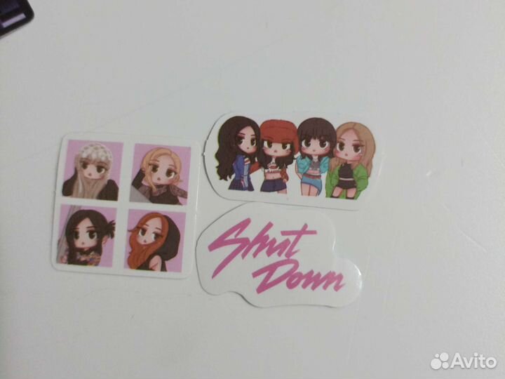 Наклейки blackpink от4