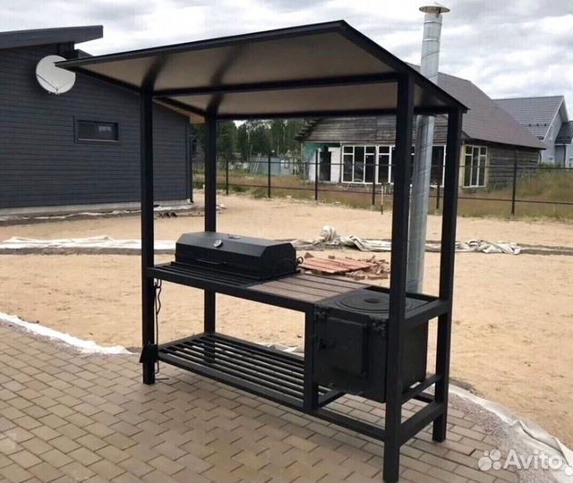 Мангал лофт