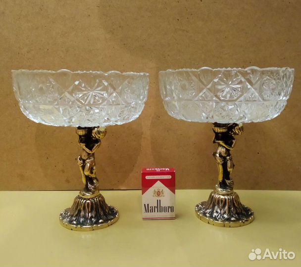 Ваза.Хрусталь.Пара