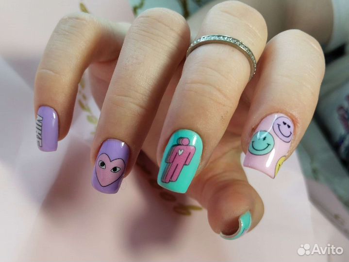 Педикюр,маникюр,наращивание ногтей /модели