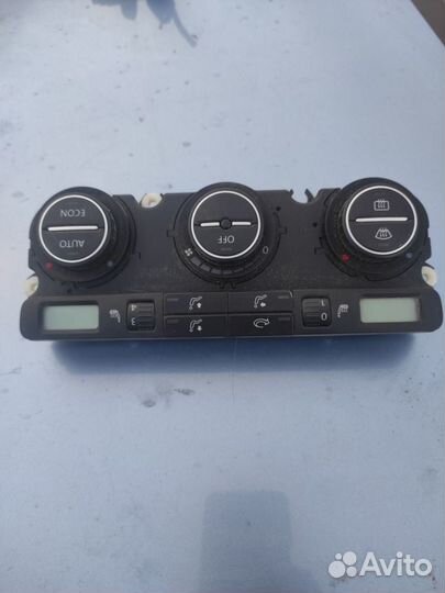 Блок управления климатом Фольксваген Гольф 5