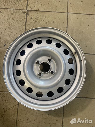 Диск штампованный R16 4*100 DIA 60.1