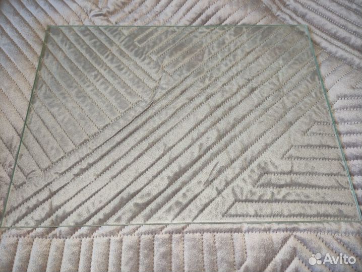 Стеклянные полки 2шт. 27*36,5