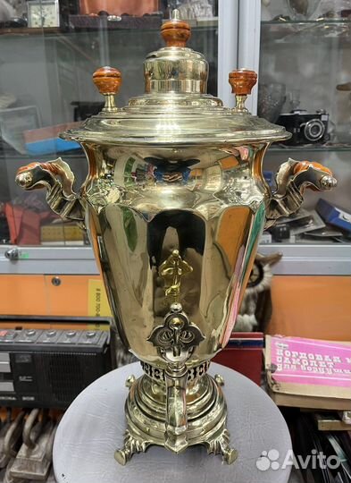 Самовар на дровах СССР