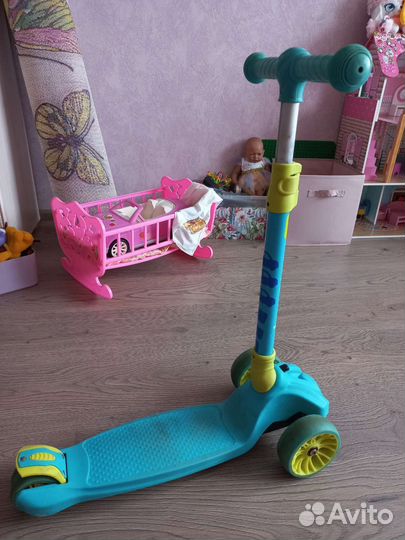 Самокат детский трехколесный