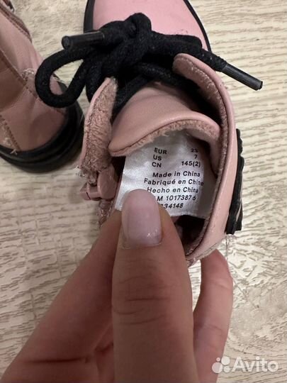 Ботинки детские hm 23 р