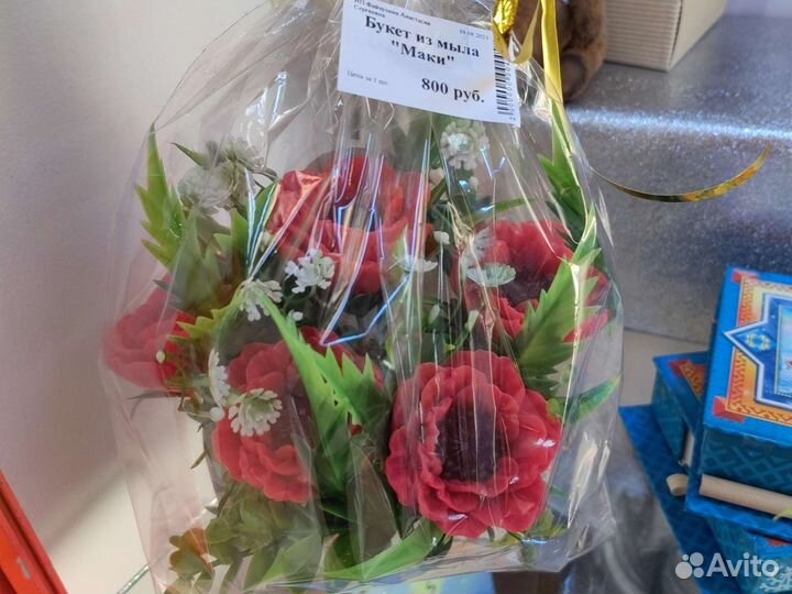 Шикарные букеты из мыла ручной работы