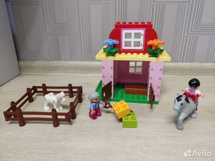 Lego duplo Загон для лошадей