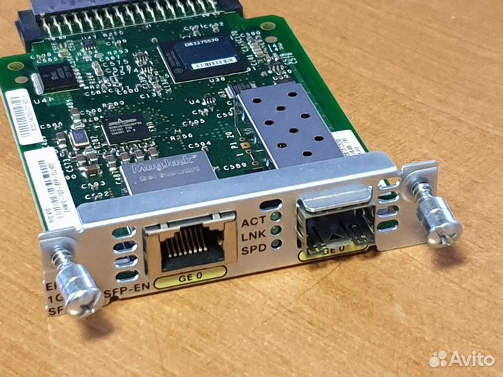 Модули Cisco ehwic-1GE-SFP-CU и ehwic-4ESG