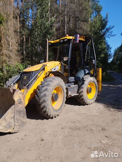 Услуги трактора экскаватора-погрузчика, JCB