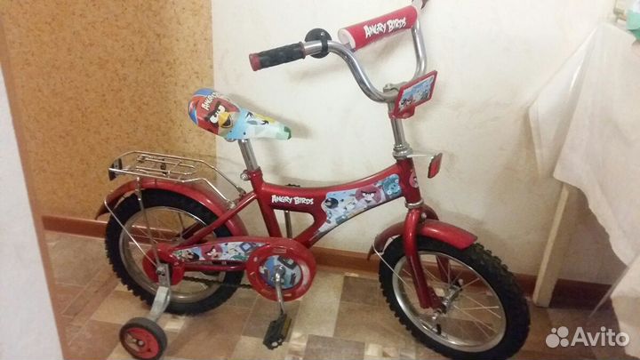 Велосипед+самокат Stern Angry Birds