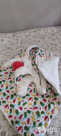 Конверт/комбинезон на выписку теплый