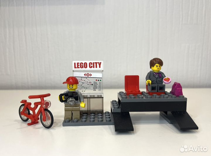 Lego city вагоны поштучно 60051