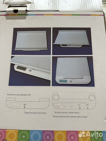 Детские электронные весы Baby Go