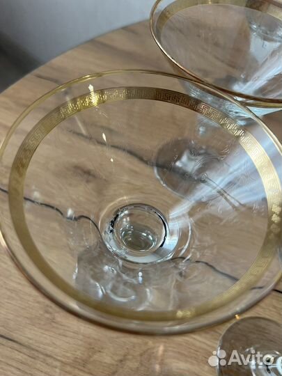 Бокалы Гусь Хрустальный фужеры новые в упаковке