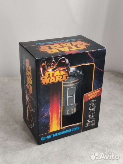 Набор мерных стаканчиков робот R2D2 Star Wars