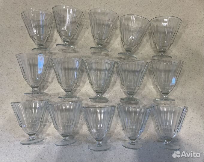 Рюмки, Креманки для мороженого СССР и др