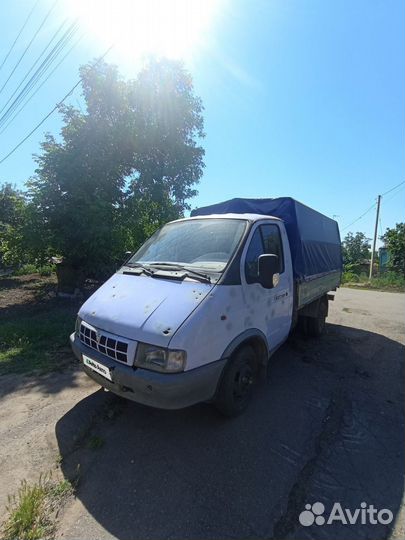 ГАЗ ГАЗель 3302 2.3 МТ, 2002, битый, 156 000 км
