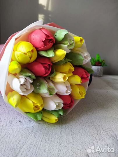 Букет из зефира