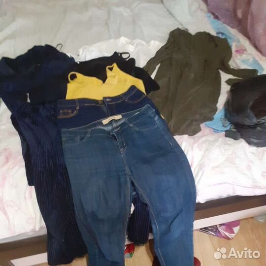 Вещи разные в нормальном состоянии пакетом 46 48