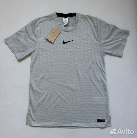 Футболка Nike Pro Sleeve Performance Grey