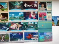 Коллекционные карточки Миядзаки - с разных боксов