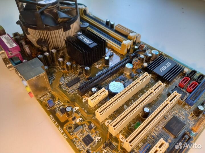Проц Intel pentium 4 511 и мать asus p5ld2 se