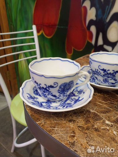 Набор гжель, на 12 персон. Торг имеется