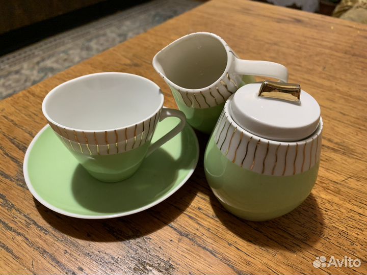 Кофейный сервиз фарфор гдр