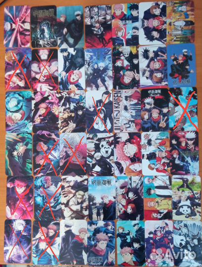 Карты по аниме