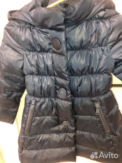 Пальто для девочки benetton