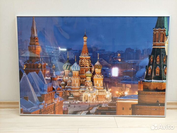 Рама серебристая IKEA для постеров