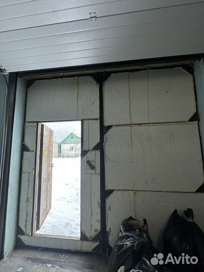 Ворота 3х3 с дверью