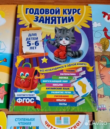 Книги Пакетом Д/подготовки к Школе 4+ и развития