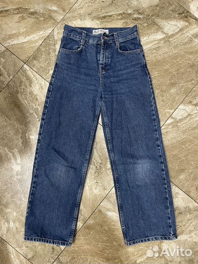 Джинсы клеш на девочку