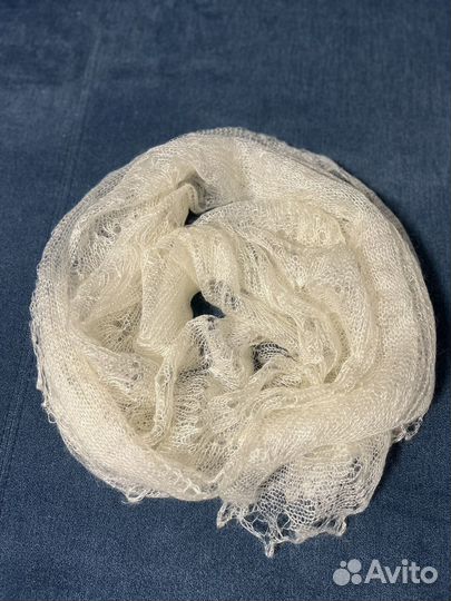 Палантин пуховый оренбург новый